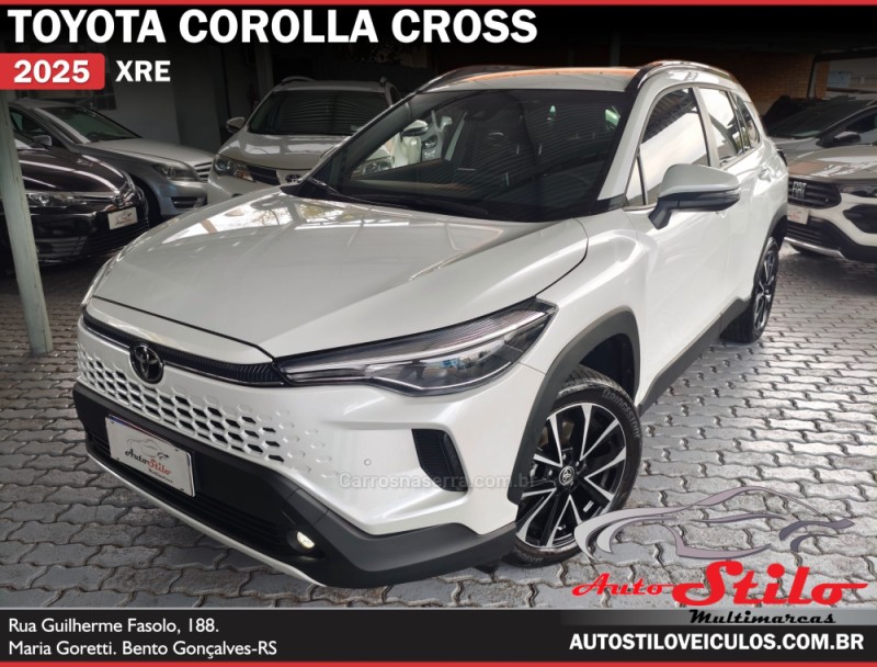 corolla 2.0 cross xre 16v flex 4p automatico 2025 bento goncalves