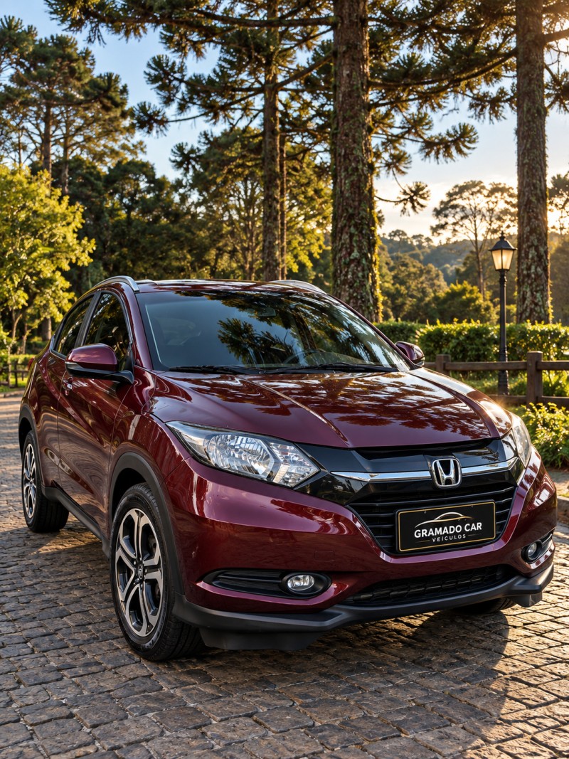 hr v 1.8 16v flex ex 4p automatico 2016 canela