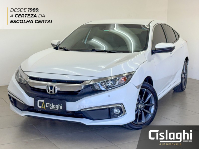 civic 2.0 exl 16v flex 4p automatico 2020 carlos barbosa