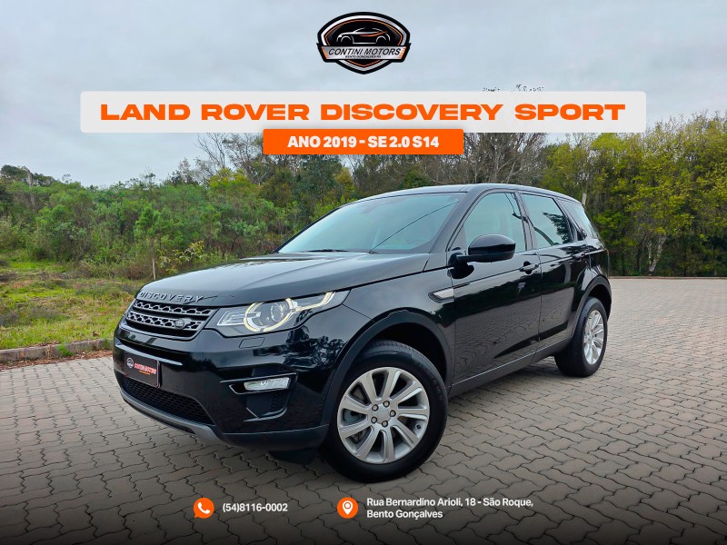 discovery sport 2.0 16v si4 turbo gasolina se 4p automatico 2019 bento goncalves