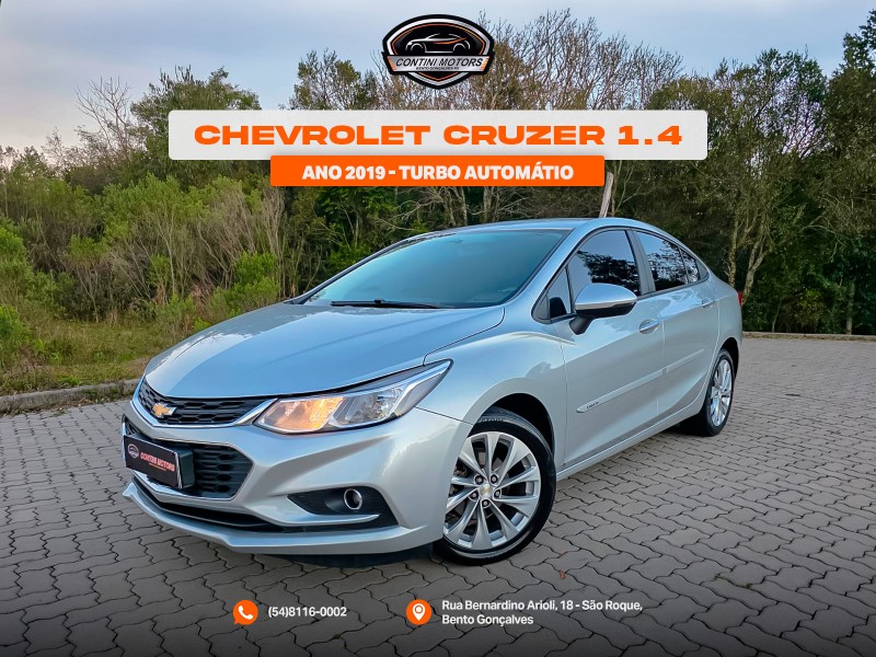 cruze 1.4 turbo lt 16v flex 4p automatico 2019 bento goncalves