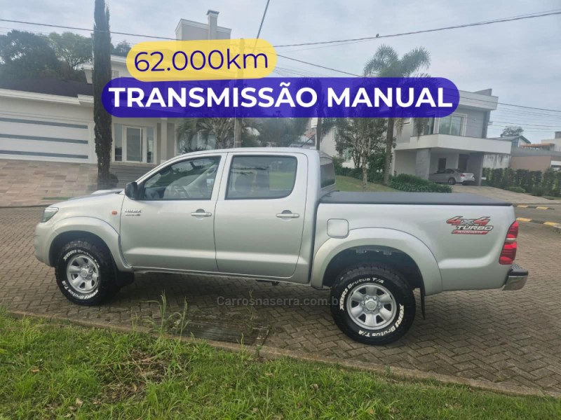 hilux 3.0 sr 4x4 cd 16v turbo intercooler diesel 4p automatico 2013 bento goncalves