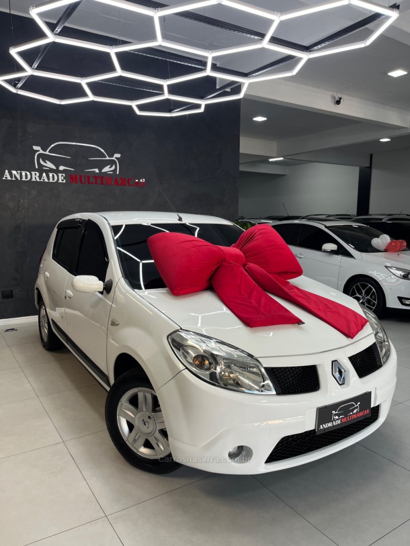 sandero 1.6 privilege 8v flex 4p manual 2009 caxias do sul