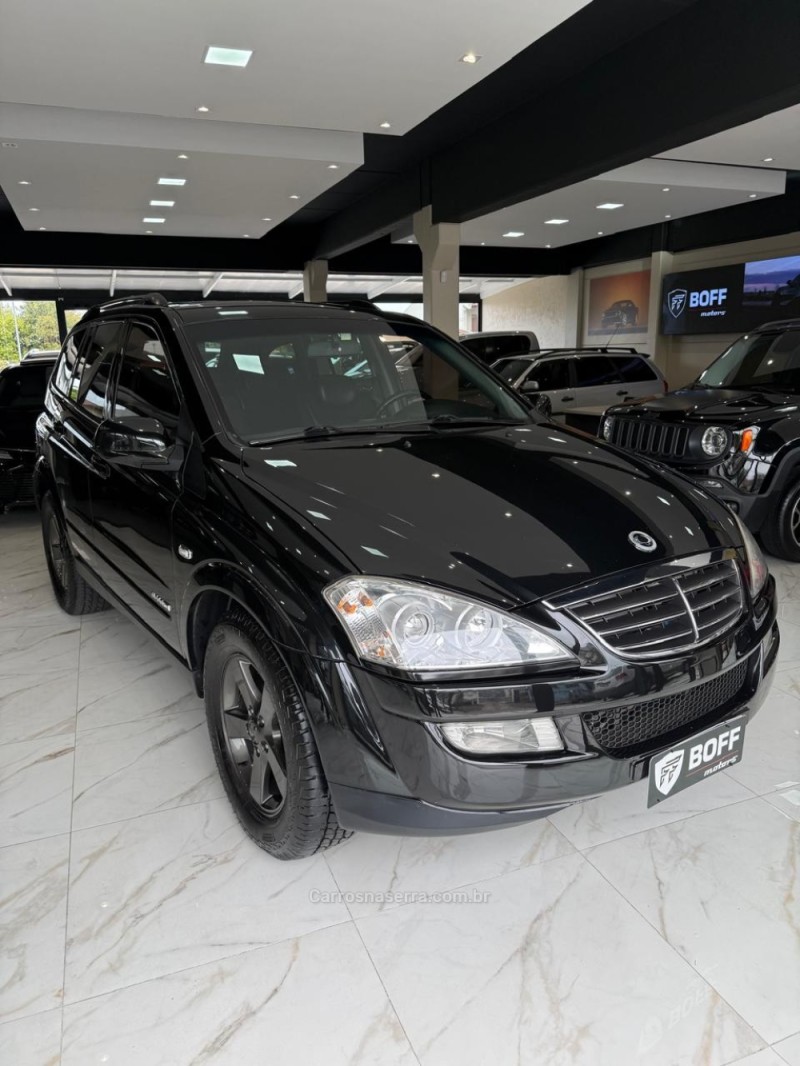 kyron 2.0 xdi 200ky 4x4 16v turbo intercooler diesel 4p automatico 2010 caxias do sul