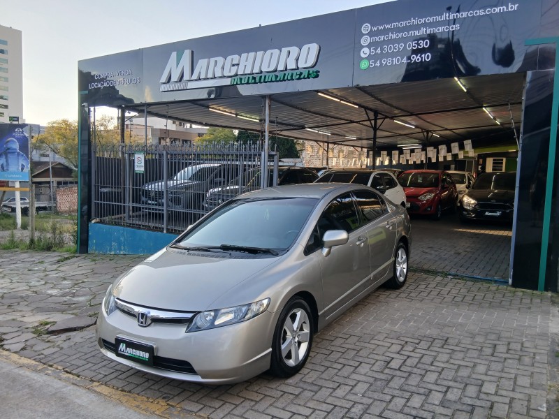 civic 1.8 lxs 16v gasolina 4p automatico 2007 caxias do sul