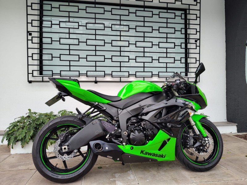 ninja zx 6r 600cc  2012 flores da cunha