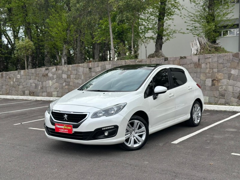 308 2.0 allure 16v flex 4p automatico 2016 caxias do sul