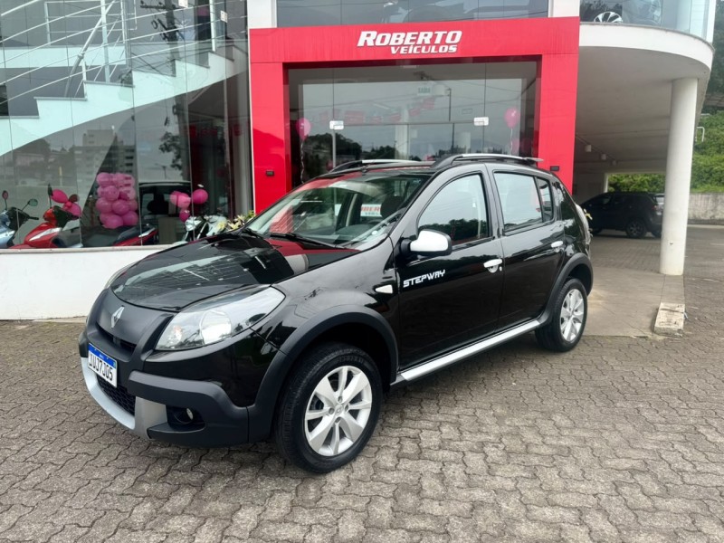 sandero 1.6 stepway 16v flex 4p manual 2013 bento goncalves