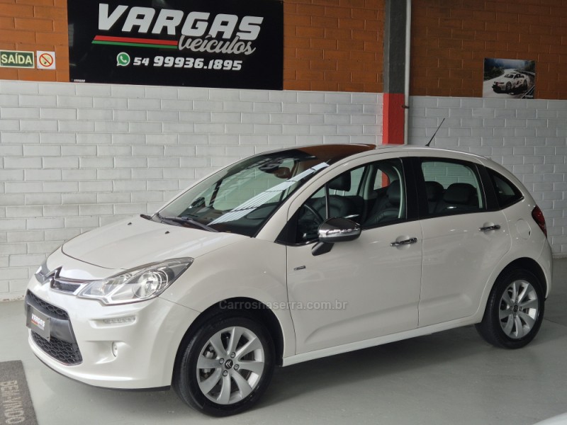 c3 1.6 exclusive 16v flex 4p manual 2014 caxias do sul