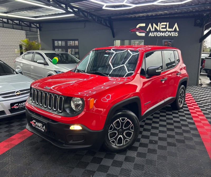 renegade 1.8 16v flex 4p automatico 2016 canela