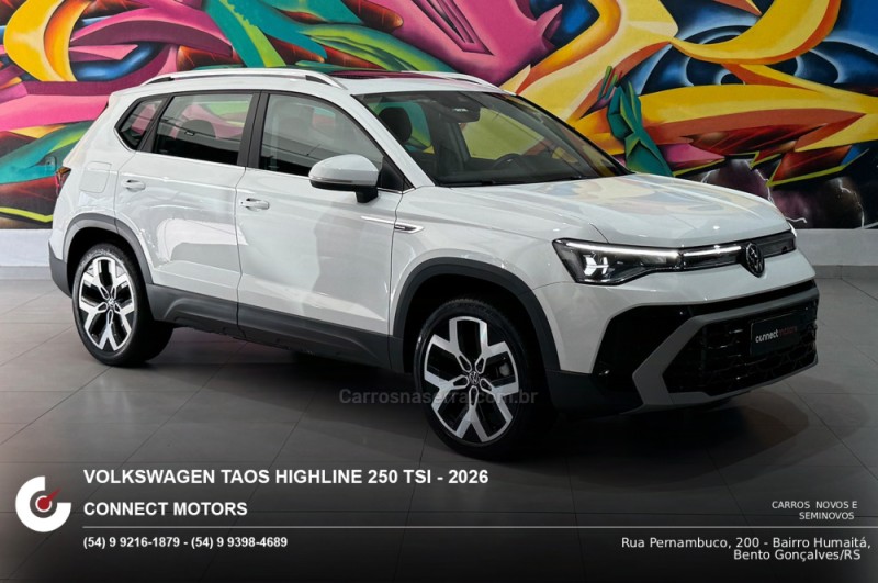 taos 1.4 16v highline tsi flex 4p automatico 2026 bento goncalves