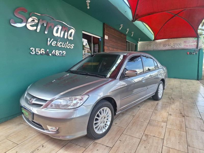 civic 1.6 ex 16v gasolina 4p automatico 2006 dois irmaos