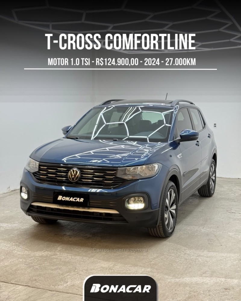 t cross 1.0 comfortline tsi flex 4p automatico 2024 caxias do sul