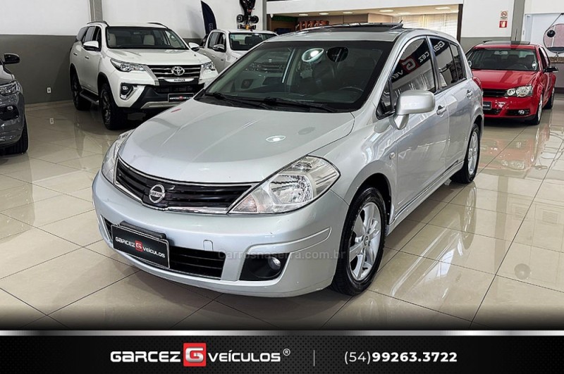 tiida 1.8 sl 16v flex 4p manual 2011 bento goncalves
