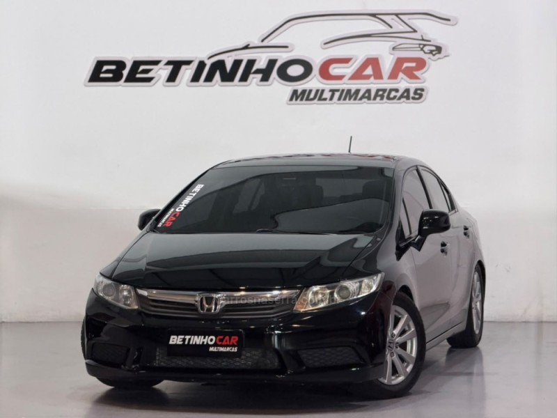 civic 1.8 lxs 16v flex 4p manual 2013 estancia velha