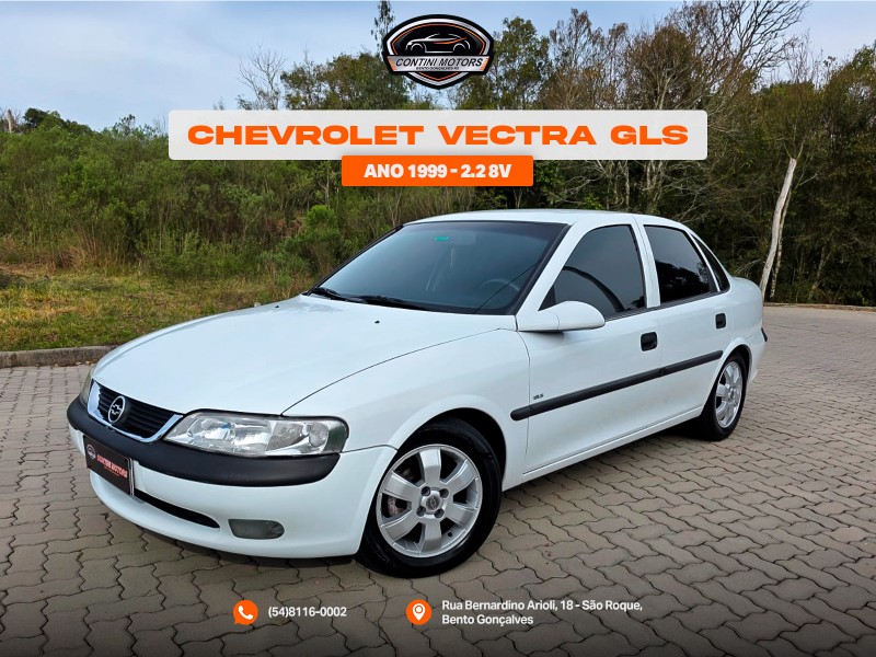 vectra 2.2 mpfi gls 8v gasolina 4p manual 1999 bento goncalves