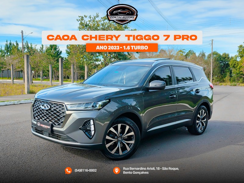 TIGGO 1.6 7 PRO TXS TURBO 16V FLEX 4P AUTOMÁTICO