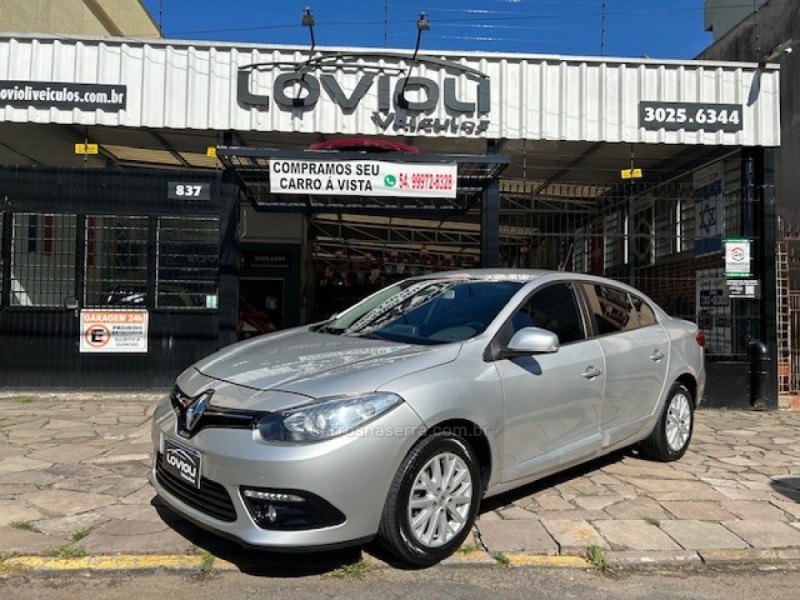 fluence 2.0 dynamique plus 16v flex 4p automatico 2016 caxias do sul