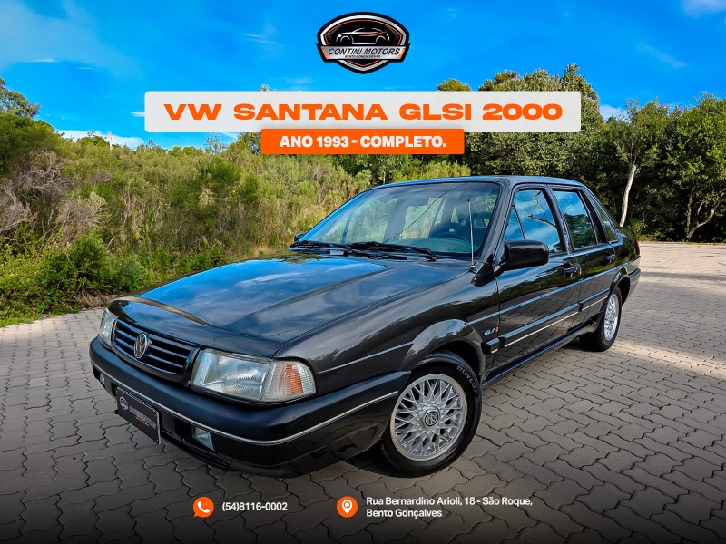 santana 2.0 glsi 8v gasolina 4p manual 1993 bento goncalves