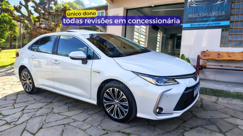 corolla 1.8 altis premium 16v hibrido 4p automatico 2023 bento goncalves