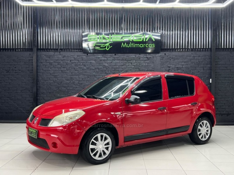 sandero 1.0 expression 16v flex 4p manual 2009 caxias do sul
