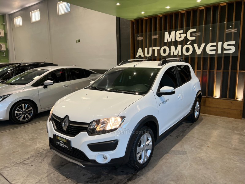 sandero 1.6 stepway 16v flex 4p manual 2019 caxias do sul