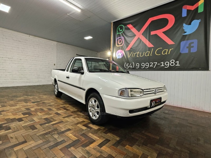 saveiro 1.6 cl cs 8v gasolina 2p manual 1999 farroupilha