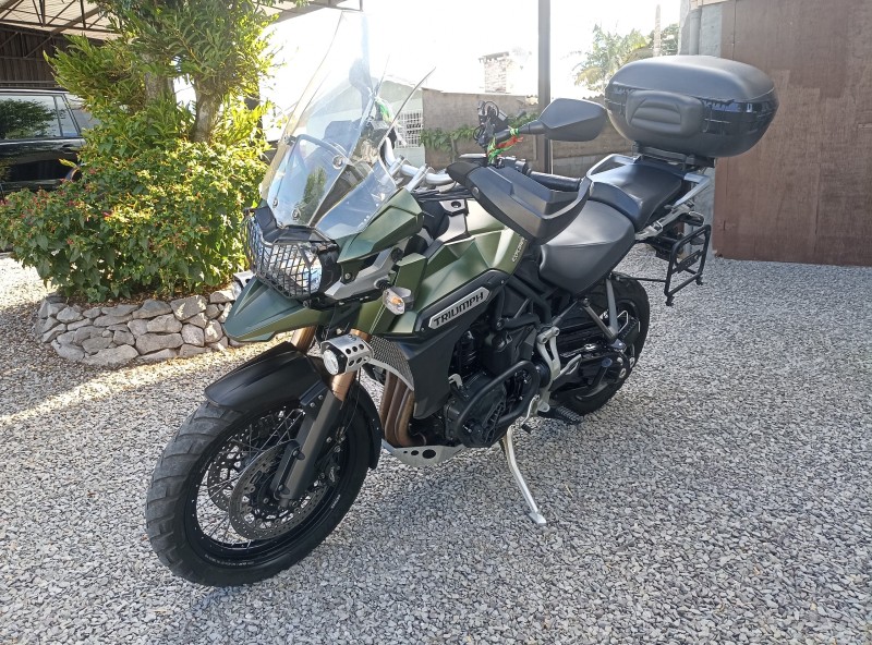 tiger 1200 explorer xc abs  2015 bento goncalves