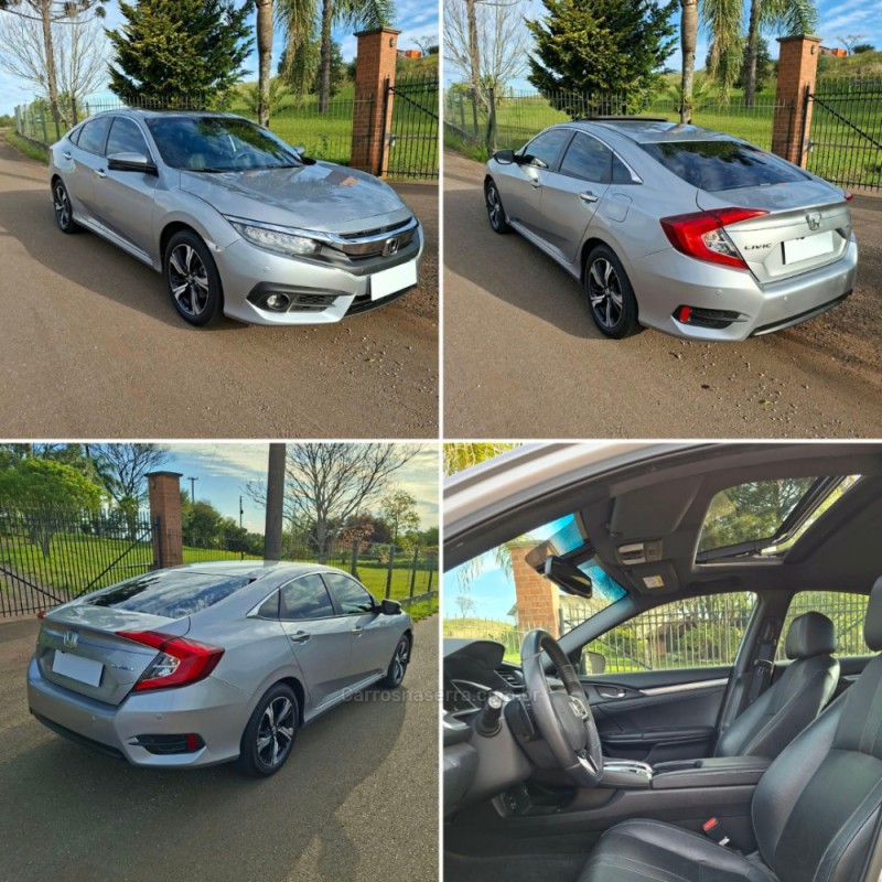 civic 1.5 16v touring turbo gasolina 4p automatico 2017 nova bassano