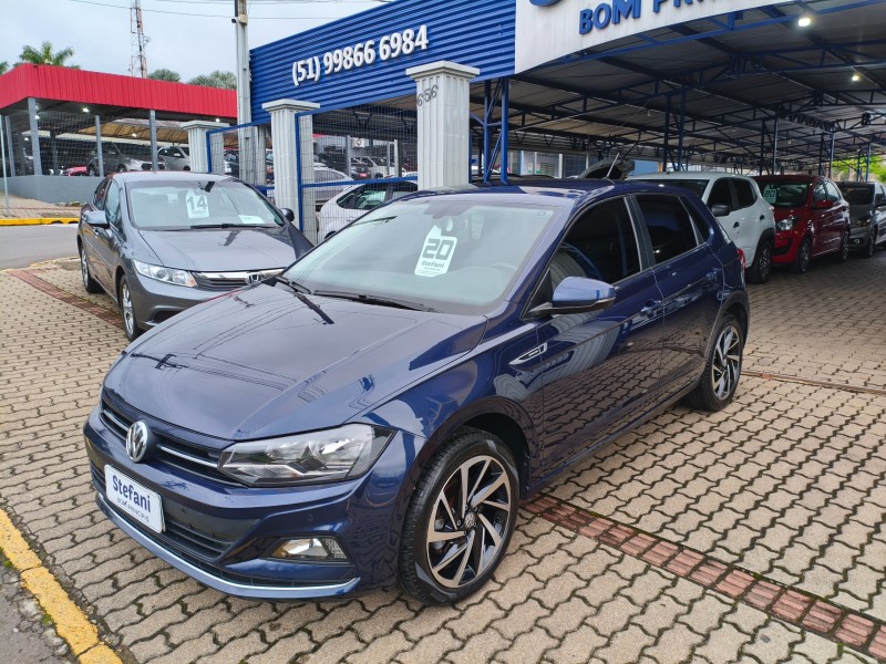 polo 1.0	200 tsi highline automatico  2020 bom principio