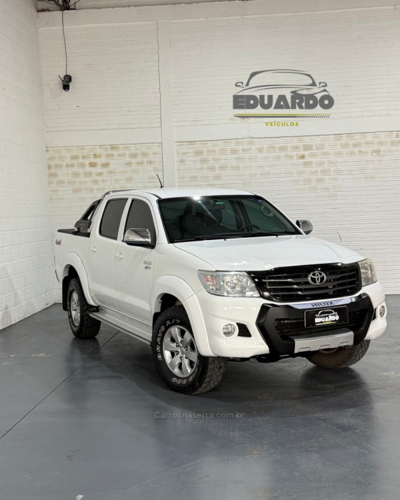 hilux 2.7 srv 4x4 cd 16v flex 4p automatico 2013 arroio do meio