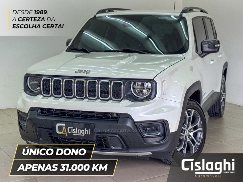 renegade 1.3 longitude t270 16v turbo flex 4p automatico 2023 carlos barbosa