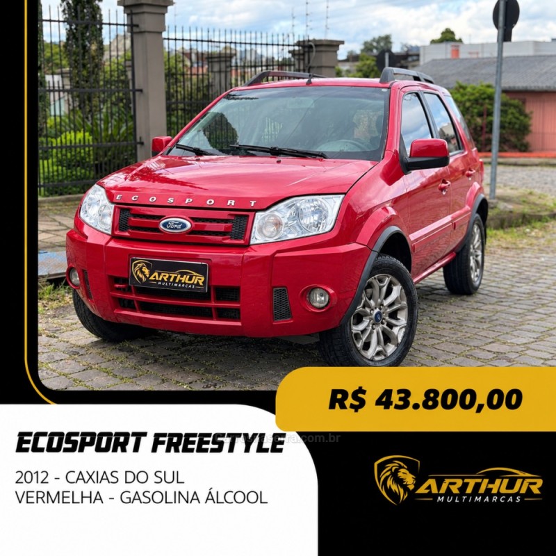 ecosport 2.0 freestyle 16v flex 4p automatico 2012 caxias do sul