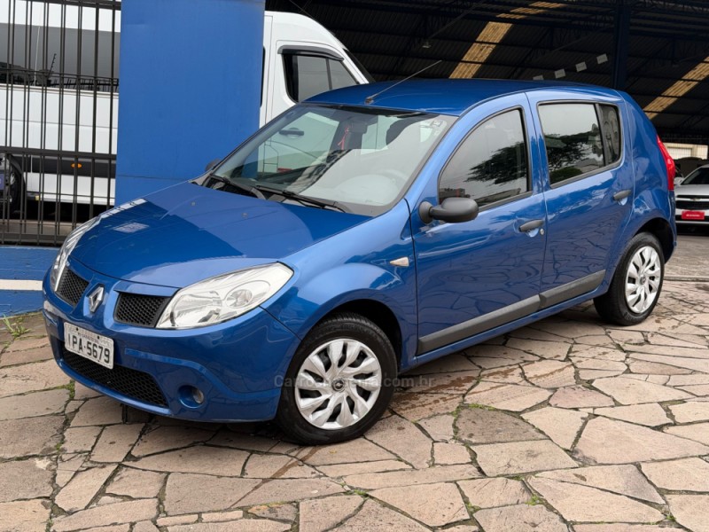 sandero 1.0 expression 16v flex 4p manual 2009 caxias do sul