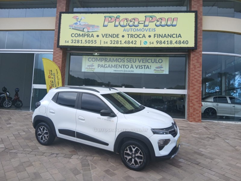 kwid 1.0 12v outsider flex 4p manual 2023 nova petropolis