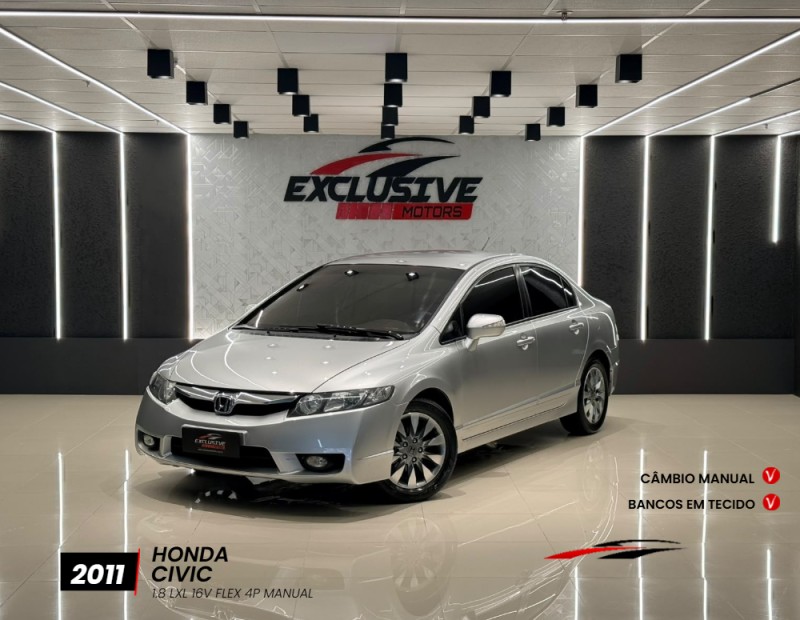 civic 1.8 lxl 16v flex 4p manual 2011 caxias do sul