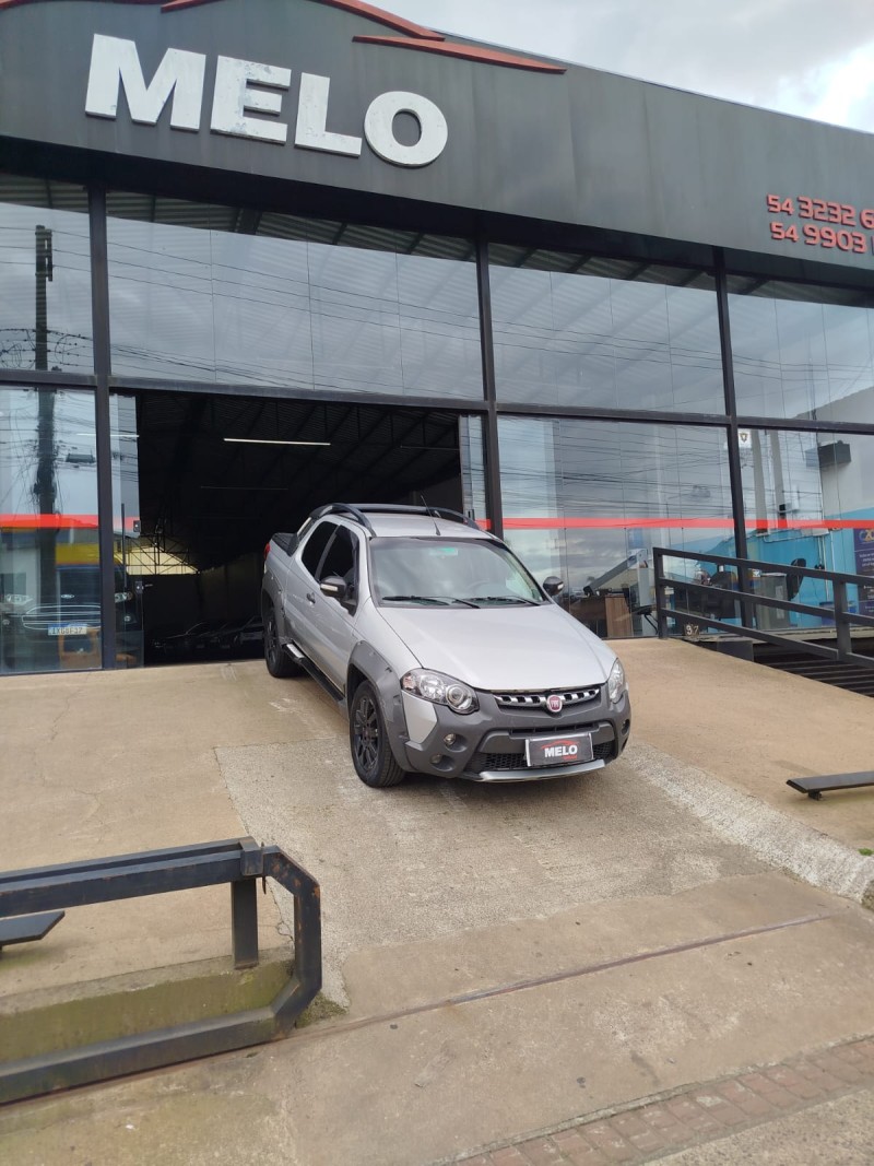 strada 1.8 mpi adventure cd 16v flex 3p automatizado 2015 vacaria