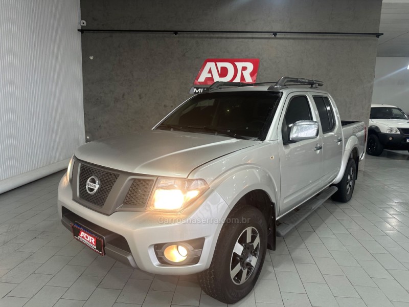 frontier 2.5 sv attack 10 anos 4x2 cd turbo eletronic diesel 4p manual 2014 caxias do sul