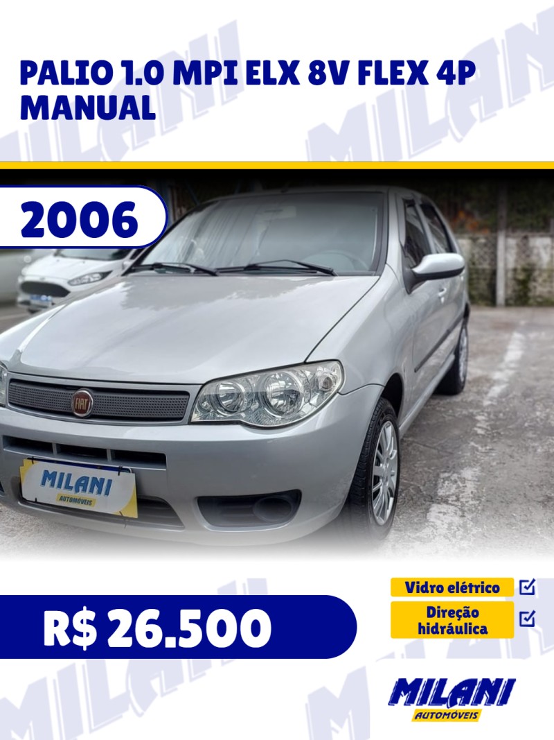 PALIO 1.0 MPI ELX 8V FLEX 4P MANUAL