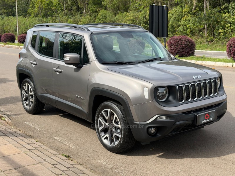 renegade 1.8 16v flex longitude 4p automatico 2021 nova prata