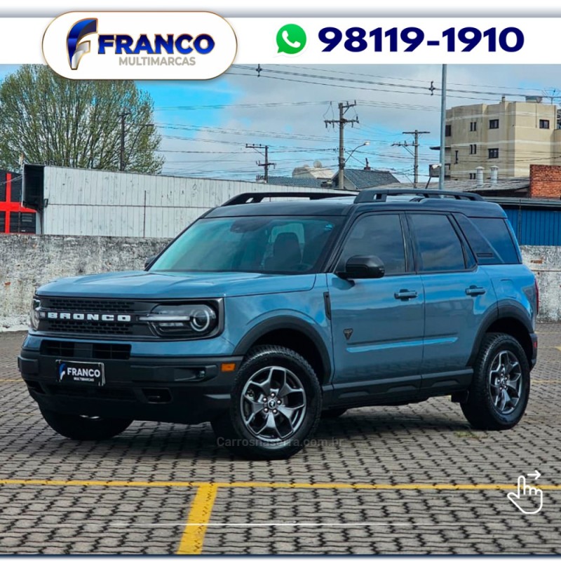 bronco 2.0 sport wildtrak ecoboost 16v turbo 4p automatica 2024 vacaria