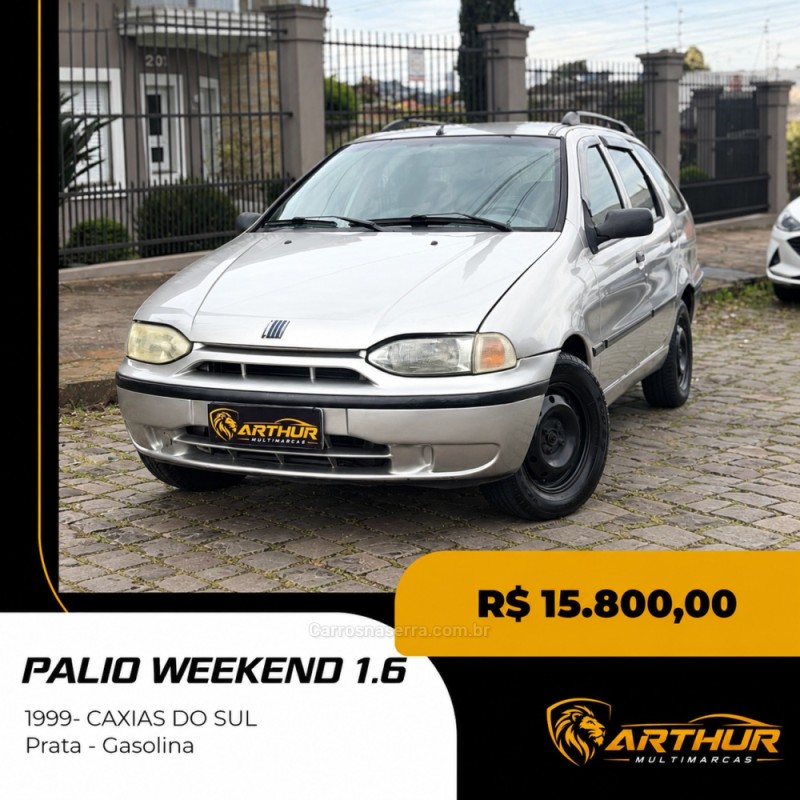 palio 1.6 mpi elx weekend 8v gasolina 4p manual 1999 caxias do sul