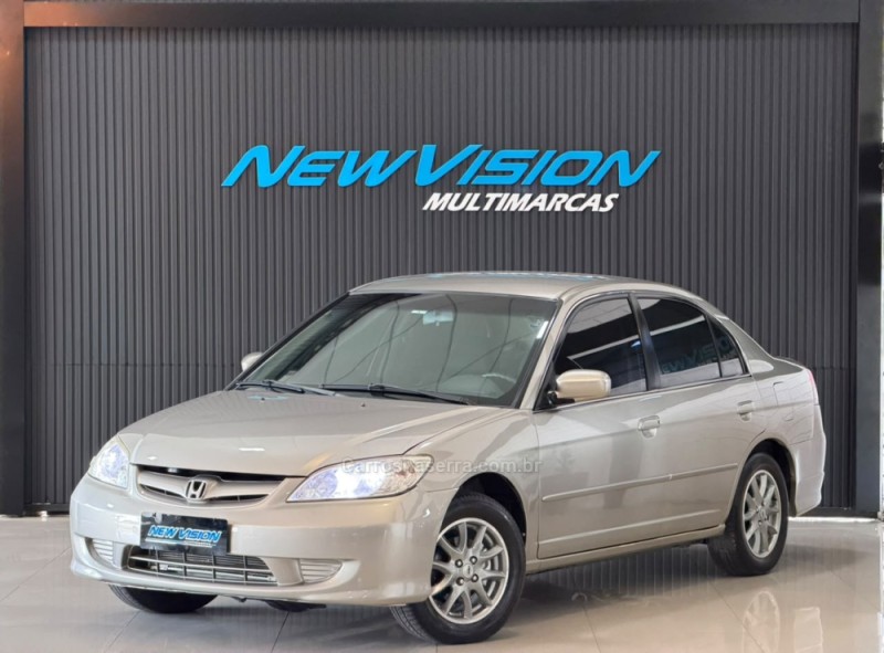 civic 1.7 lxl 16v gasolina 4p automatico 2005 estancia velha