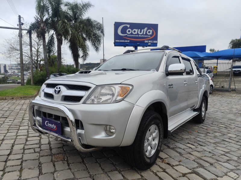 hilux 3.0 srv 4x4 cd 16v turbo intercooler diesel 4p automatico 2008 farroupilha