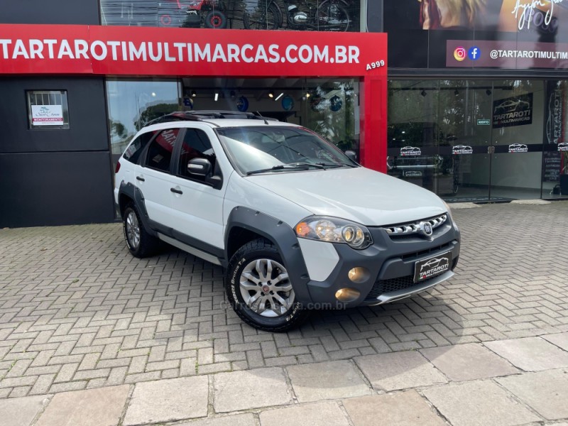 palio 1.8 mpi adventure weekend 16v flex 4p automatizado 2014 caxias do sul