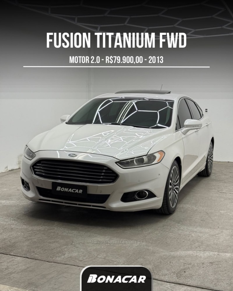 fusion 2.0 titanium fwd 16v gasolina 4p automatico 2013 caxias do sul