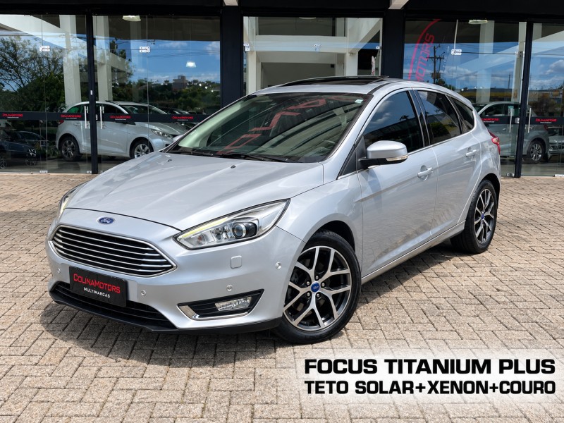 focus 2.0 titanium plus hatch 16v flex 4p auto 2017 caxias do sul