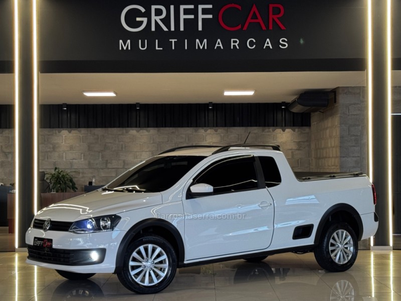 saveiro 1.6 mi trendline ce 8v flex 2p manual 2016 dois irmaos