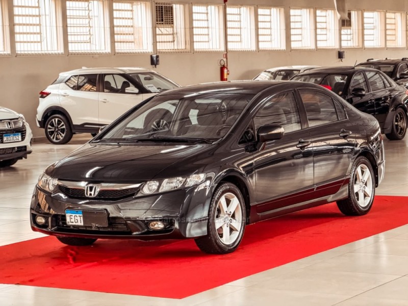 civic 1.8 lxs 16v flex 4p manual 2009 nova prata
