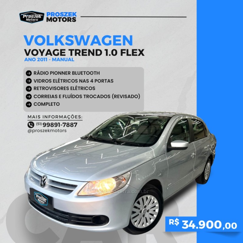 voyage 1.0 i trend 16v flex 4p manual 2011 canoas